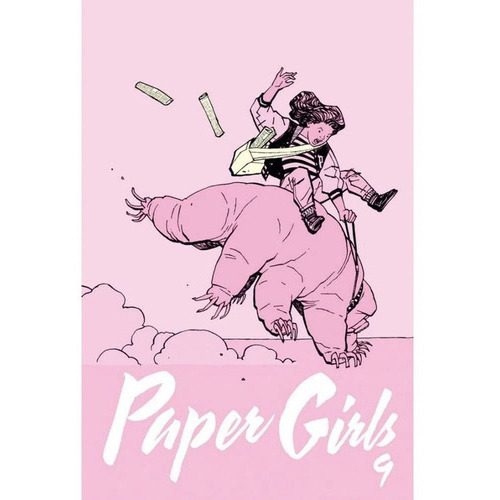 Paper Girls Nº 09, De Brian K. Vaughan,cliff Chiang. Editorial Planeta Deagostini Cómics, Tapa Blanda En Español, 2017