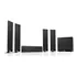 Kit de cine en casa 5.1 Kef T305 Preto