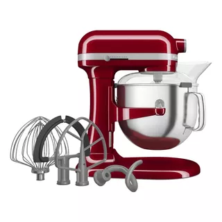 Batidora Kitchenaid Con Tazón Elevable De 6,6l Inoxidable Color Rojo