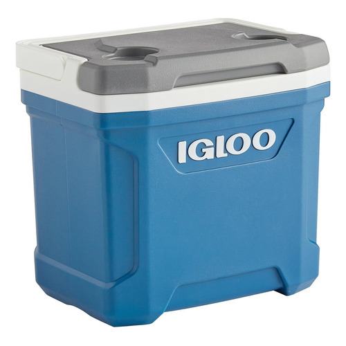 Hielera 16 Qt Latitude Azul Indigo 24 Latas Igloo