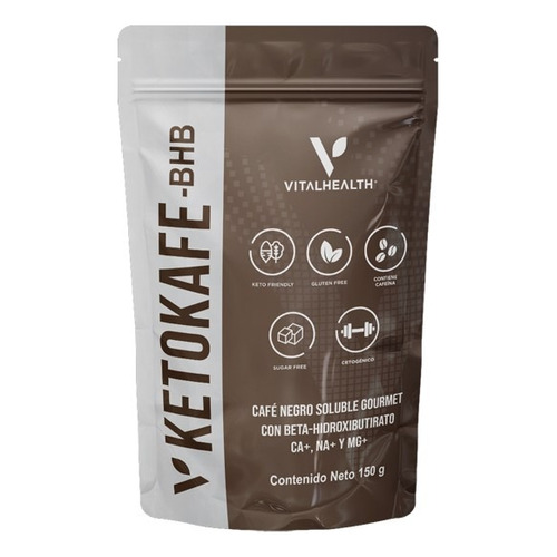 V-ketokafe Vitalhealth Café Soluble Gourmet Cetonas Exógenas