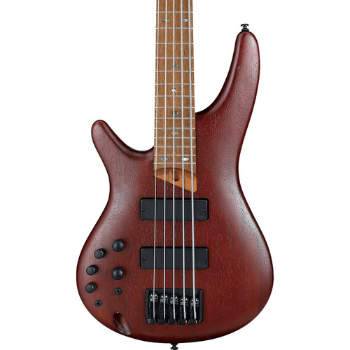 Ibanez Sr505el-bm Bajo Eléctrico 5 Cuerdas Natural Mah Zurdo Acabado Del Cuerpo Mate Color Brown Mahogany