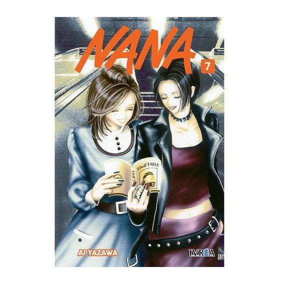 Nana Tomo 7, De Ai Yazawa. Serie Nana, Vol. Tomo 7. Editorial Ivrea, Tapa Blanda En Español