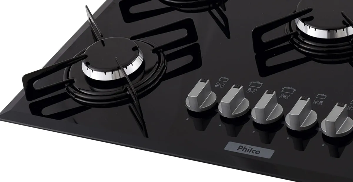 Cooktop Philco Cook Chef 5 Cor Preto - Imagem 2