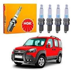  Jogo Velas Ngk Doblo Adventure 1.8 16v 2015 A 2016