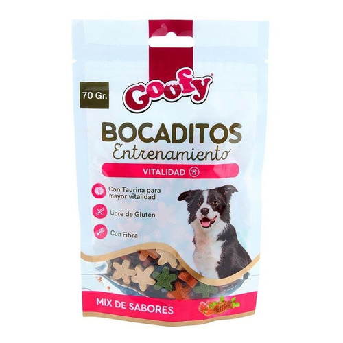 Snack Para Perro -goofy Bocaditos De Entrenamiento 70 Grs 