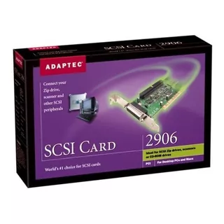Adaptec 2906 Scsi Ultra160 Kit Interno Pci Pc Mac Server