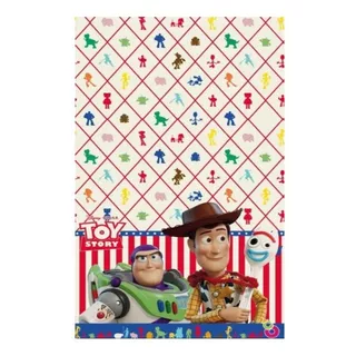 Mantel Plástico Para Cumpleaños Infantil Personajes Color M Toy Story