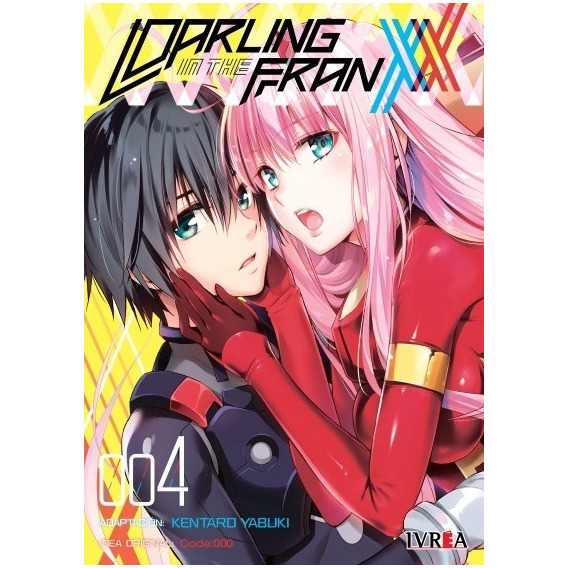 Manga Darling In The Franxx Tomo #4 Ivrea Argentina