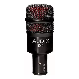 Micrófono Dinámico Para Instrumentos Audix D4 Con 1 Año De G