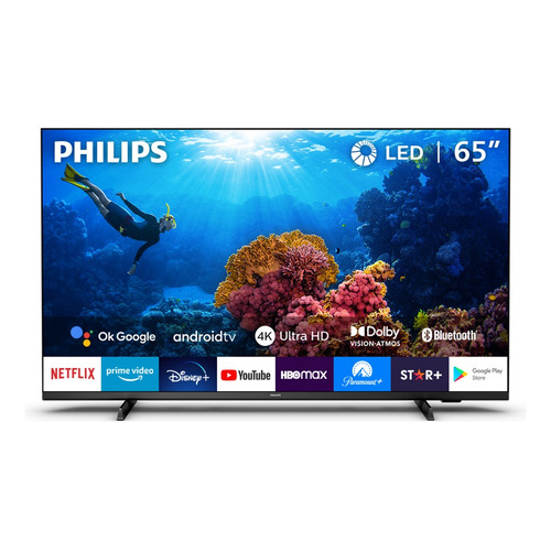 Smart Tv Philips Led 4k Uhd Android 65pud7406