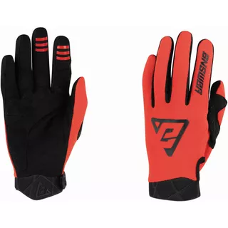 Guantes Moto Mx Answer Peak Rojo/negro Color Rojo Talla M