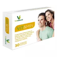 Vit&min X 30 Comp ( Vitaminas Y Minerales ) - Via Natural