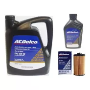 Filtro Aceite Chevrolet Sonic + Aceite Acdelco 5w40 100%
