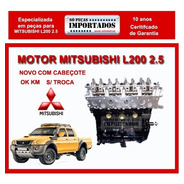 Motor Mitsubishi L200 2.5novo 0km 