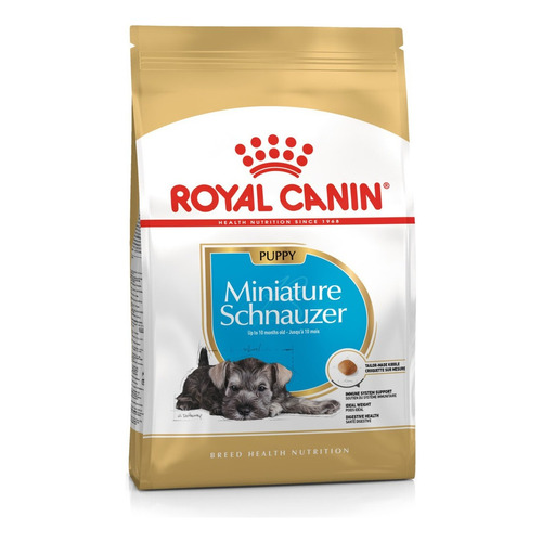 Alimento Royal Canin Breed Health Nutrition Miniatura Schnauzer para perro cachorro de raza mini sabor mix en bolsa de 1.13kg