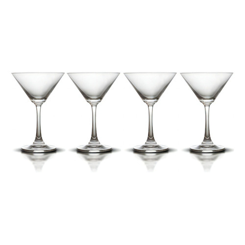 Copa Martini Set De 4 Unidades Color Transparente