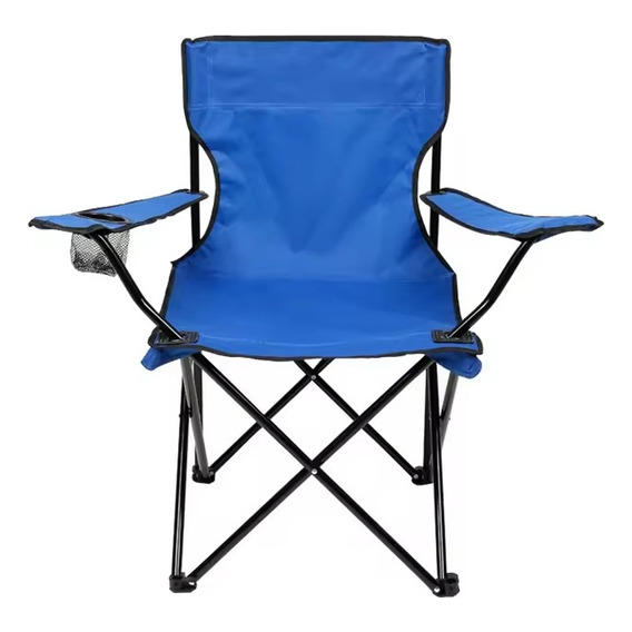 Silla Plegable Con Soporte Para Brazo Camping Parque Playa