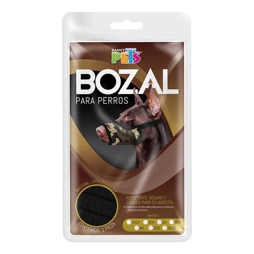 Bozal Para Perro Bozal Con Forro De Malla Mediano Fancy Pets