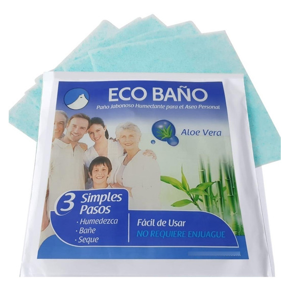 Paño Jabonoso Aloe Vera Pk X 30 Pañ - Unidad a $301