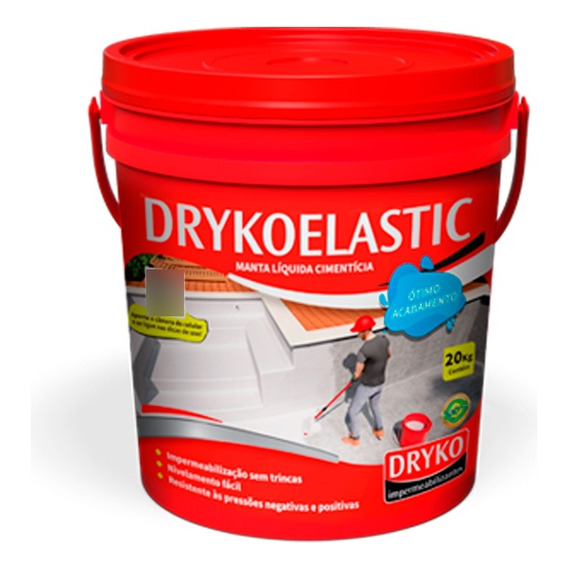 Membrana Líquida Cementosa Drykoelastic 20kg