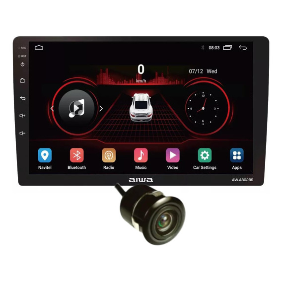 Radio Carro Android 2 Din Pantalla 9  Tactil 2gb + 32 Gb