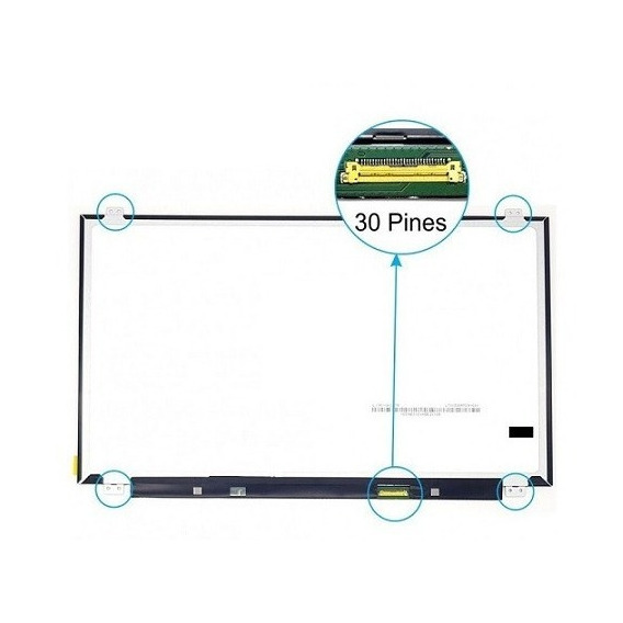 Pantalla Compatible Display Hp 15-da0002la 15.6 30 Pines