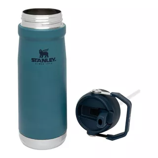 Termo Stanley Iceflow Flip Straw De Acero Inoxidable 650ml 