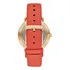 Reloj Michael Kors Pyper Gold para mujer MK2892/0tn, correa de color rojo, color de fondo blanco