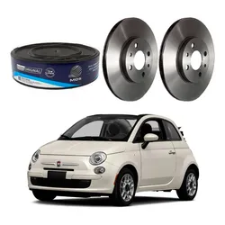  Disco Freio Dianteiro Fiat 500 1.4 8v 2011 A 2017