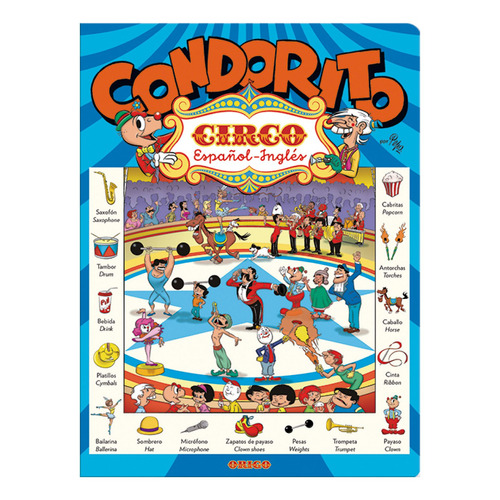 Condorito Circo Español  Ingles