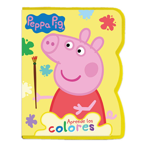 Aprende Los Colores - Queridos Personajes, De Peppa Pig. Editorial Guadal, Tapa Dura En Español, 2023