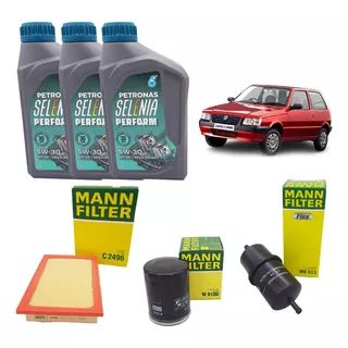 Kit Troca Óleo 5w30 Revisão Fiat Uno Mille 1.0 8v Fire