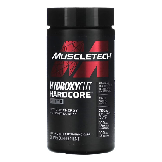 Muscletech Hydroxycut Hardcore Elite (110 Capsulas)