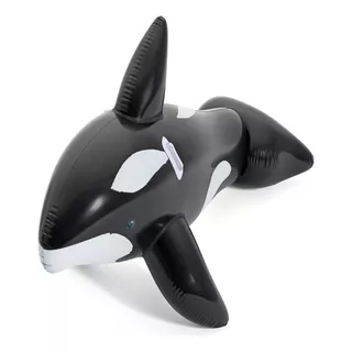 Ballena Orca Inflable Bestway Gigante Flotador Colchoneta C