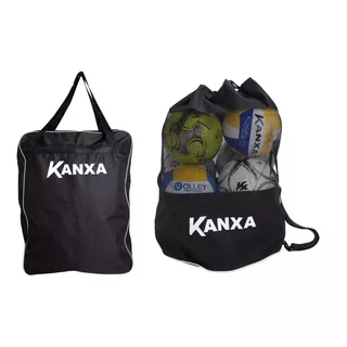 Kit Porta Bola Bolsa Sacola Material Futebol Original Kanxa