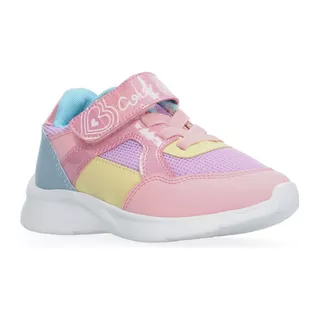 Tenis Tropicana Color Rosa Con Velcro Para Niña