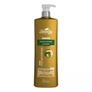 Shampoo Oleo De Cafe Verde E Macadamia 1lt Desalfy Hair