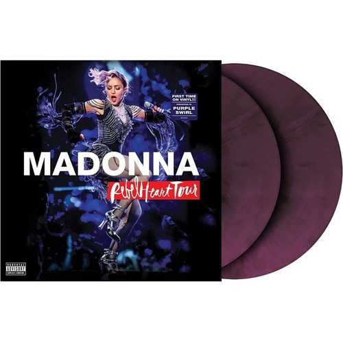 Madonna Rebel Heart Tour 2 Lp Purple Vinyl