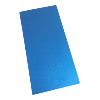 Colchonete Eva Tapete Yoga 100cm X 50cm X 20mm Azul Royal