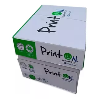 Caja De Papel Marca Printon Oficio 500 Hojas 