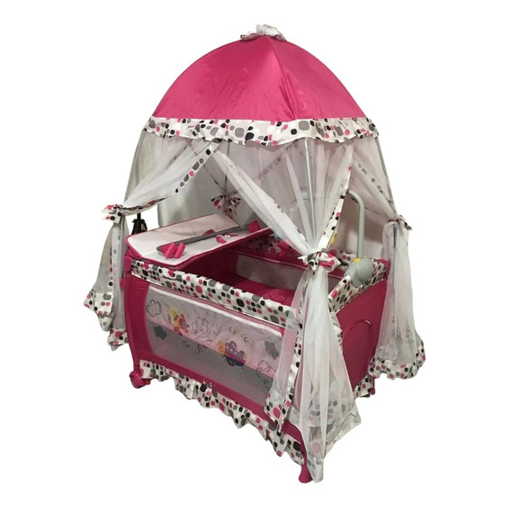 Cuna, Corral Con  Movil Musical Confety World W-001