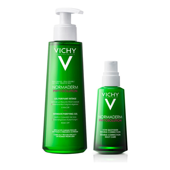 Pack Vichy Limpiador Nophyto Normaderm+normaderm Phytosolut
