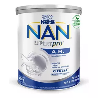 Leche De Fórmula En Polvo Nestle Nan A.r Lata X 400gr