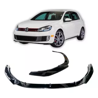 Lip Delantero Golf Mk6 Gti 2011-2013 Tipo Fibra De Carbono