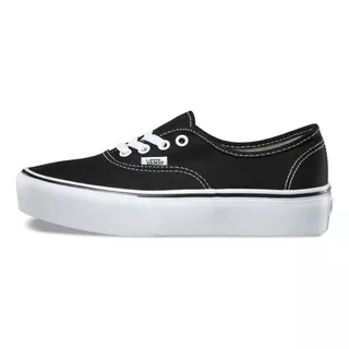 Tenis Vans Authentic Platform Black/white