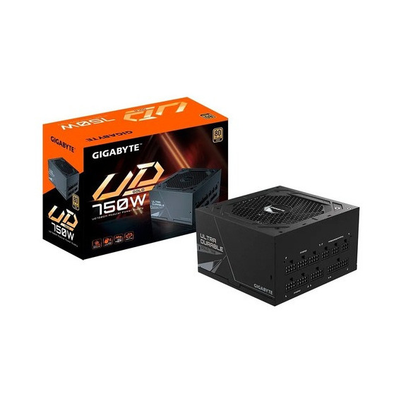 Fuente De Poder Gigabyte Ud750gm 750w Gold Modular 