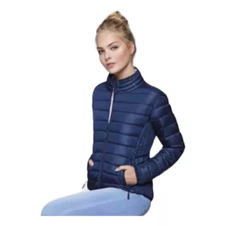 Parka Mujer Chaqueta Pluma Liviana Acolchada