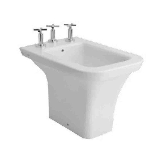 Bidet Ferrum Milena Apoyar Monocomando Y 3 Orificios