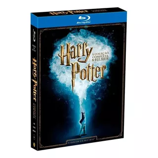 Box Blu-ray Harry Potter Coleção Completa 8 Discos